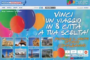 Hostelbookers: viaggi premio per l’8° compleanno