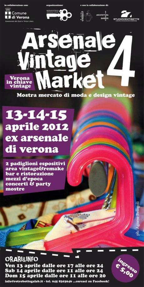 L’ARSENALE VINTAGE MARKET, TI ASPETTA!