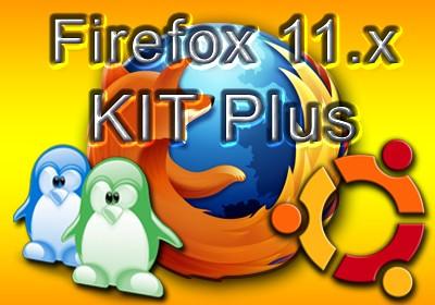 Firefox 11.x KIT Plus Linux e Ubuntu