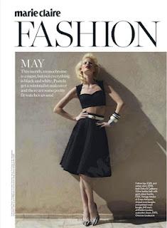 Caroline Winberg in Dolce & Gabbana su Marie Claire UK