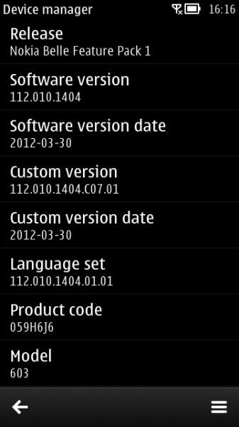 [Flash] Disponibile al download ufficiale il  Feature Pack 1 di Symbian Belle