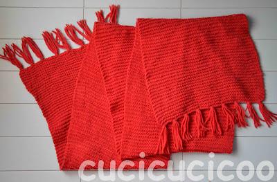 da sciarpa a poncho - from scarf to poncho