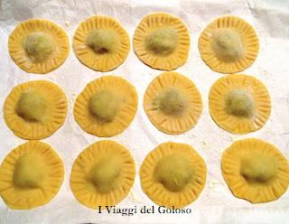 RAVIOLONI DI SPINACI AI FUNGHI PORCINI