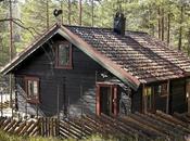 Norvegia casa nella foresta