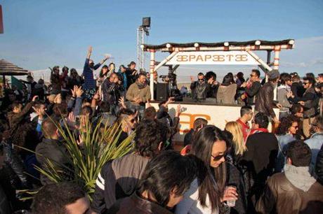 Pasqua (invernale) al Papeete Beach di Milano Marittima / a ognuno i suoi gusti, ma che il Papeete spinga ancora è un fatto