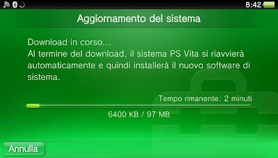 Playstation Vita : online il firmware 1.67