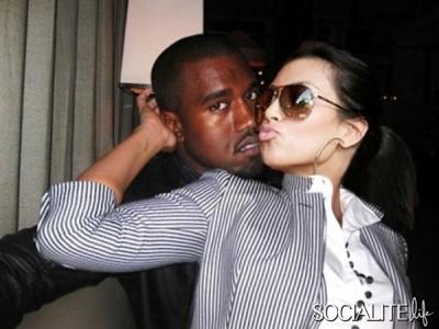 Kim Kardashian e Kanye West in love!