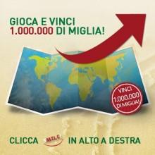 Alitalia: un MILIONE di miglia omaggio