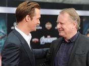 Stellan Skarsgard Alexaner insieme alla premiere "The Avengers"