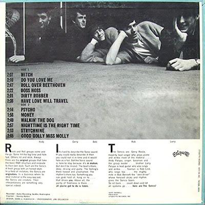 The Sonics - Discography and Playlist