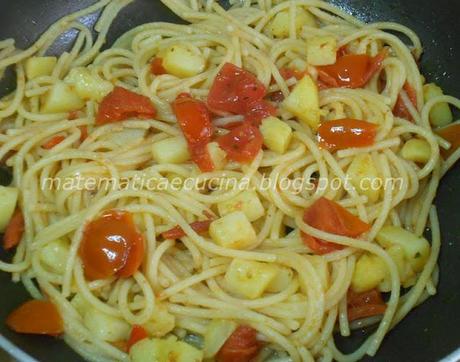 Vermicelli con Patate e Pomodorini