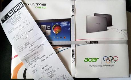 acer iconia tab a510 negozio Primo unboxing per Acer Iconia Tab A510 [VIDEO]