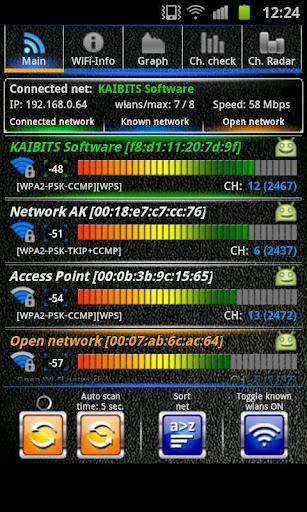 Scarica Download Apk WiFi Overview 360 v1.01.1 : Widget WI-FI per Smartphone Android