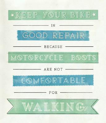 Cafè racer typography project