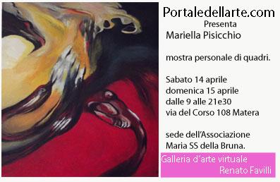 Mostra di Mariella Pisicchio a Matera