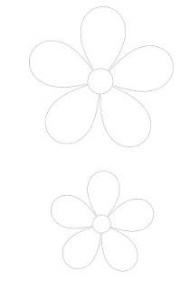 Fiori di carta per decorare i vetri