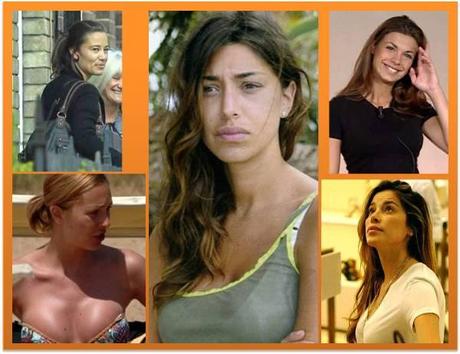 VIP SENZA TRUCCO ATTRICI E CANTANTI FAMOSE AL NATURALE