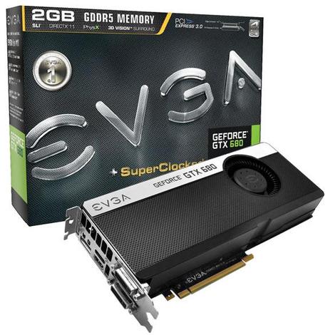 EVGA GeForce GTX 680 SC