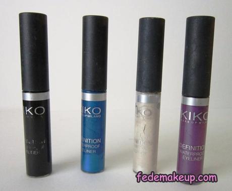 Review KIKO Definition e Colour Definition Waterproof Eyeliner