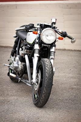 Silver Bullit KZ1000 Cafè racer