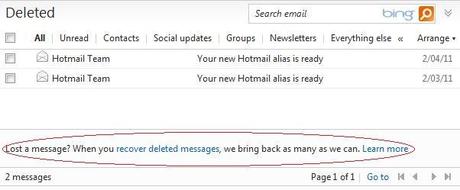 13 Recuperare e Mail Cancellate su Hotmail