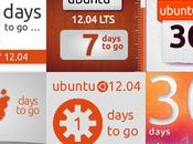 widgets vincitori contest conto alla rovescia (countdown) Ubuntu 12.04 "Precise Pangolin".