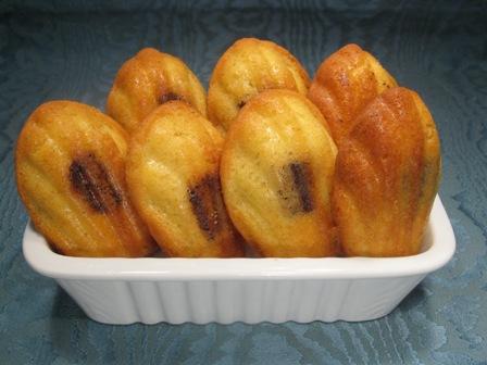 Madeleines fourrées