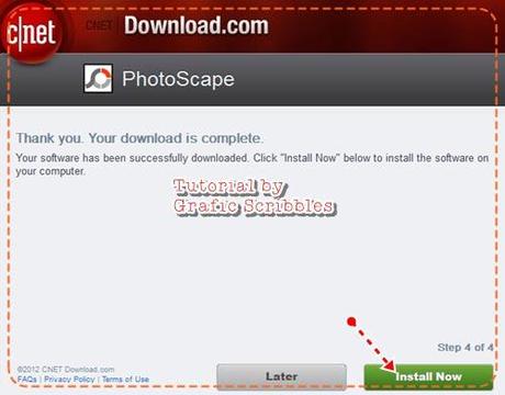 Tutorial, scaricare ed installare PhotoScape