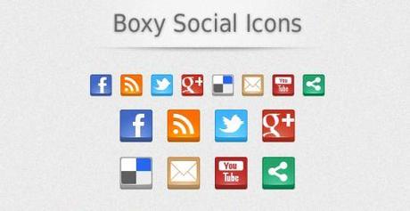 8 icone social network