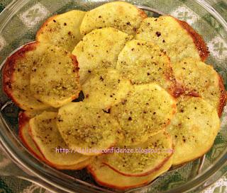 Corona di patate con pistacchio