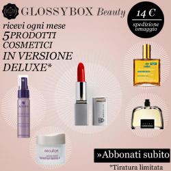 GLOSSYBOX, vendita cosmetici, vendita profumi, prodotti di bellezza, cosmetici on line, comoare trucci