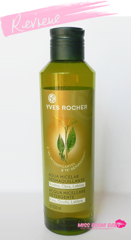 Review: Acqua micellare Detergente - Yves Rocher