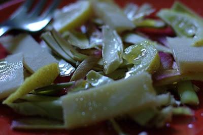 INSALATINA DI CARCIOFI CRUDI