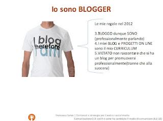 Bloggo dunque Sono