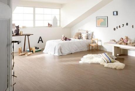 Pavimento ceramica effetto legno e scalda ambiente ImolaCeramica Nuove proposte