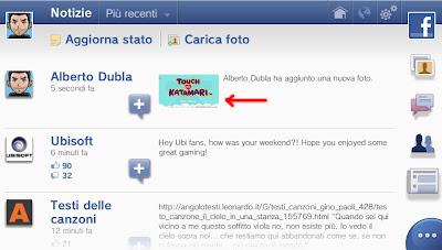 Playstation Vita : patch 1.01 per l'applicazione Facebook