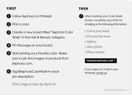 Sephora usa bene Pinterest...e Instagram...e tutto il resto