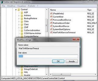 Diminuiamo il tempo di chiusura di Windows 7