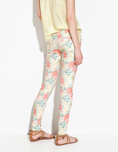 FLORAL PANTS