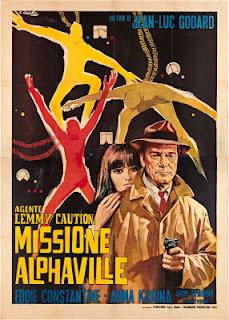 Agente Lemmy Caution, missione Alphaville - Jean-Luc Godard (1965)