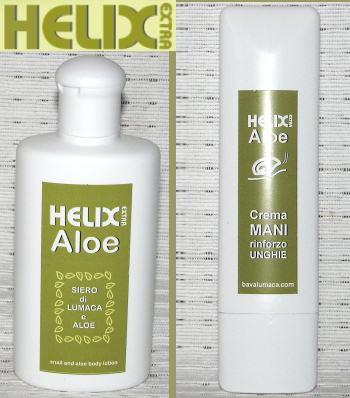 Helix Extra: prodotti naturali a base di bava di lumaca