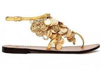 The foulard shoes by D&G; p/e 2012