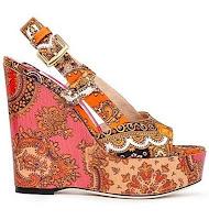 The foulard shoes by D&G; p/e 2012