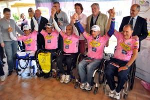 Giro d’Italia di Handbike 2012: ecco le prime maglie rosa