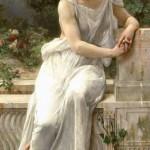Seignac Guillaume - Giovane donna di Pompei, su una terrazza