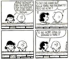 La fine delle parabole di Charles Schulz