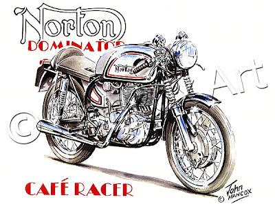 Motorcycle Art - Hancox Art Motorcycles