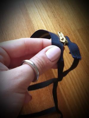 DIY: make your zip hairband!