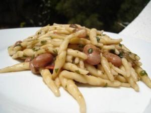 Zuppa di Fagioli Badda con pasta fresca al finocchietto selvatico