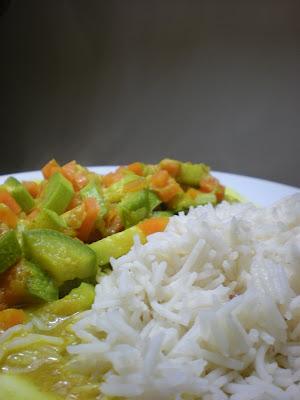 A Pranzo in India...Korma di Zucchine e Carote